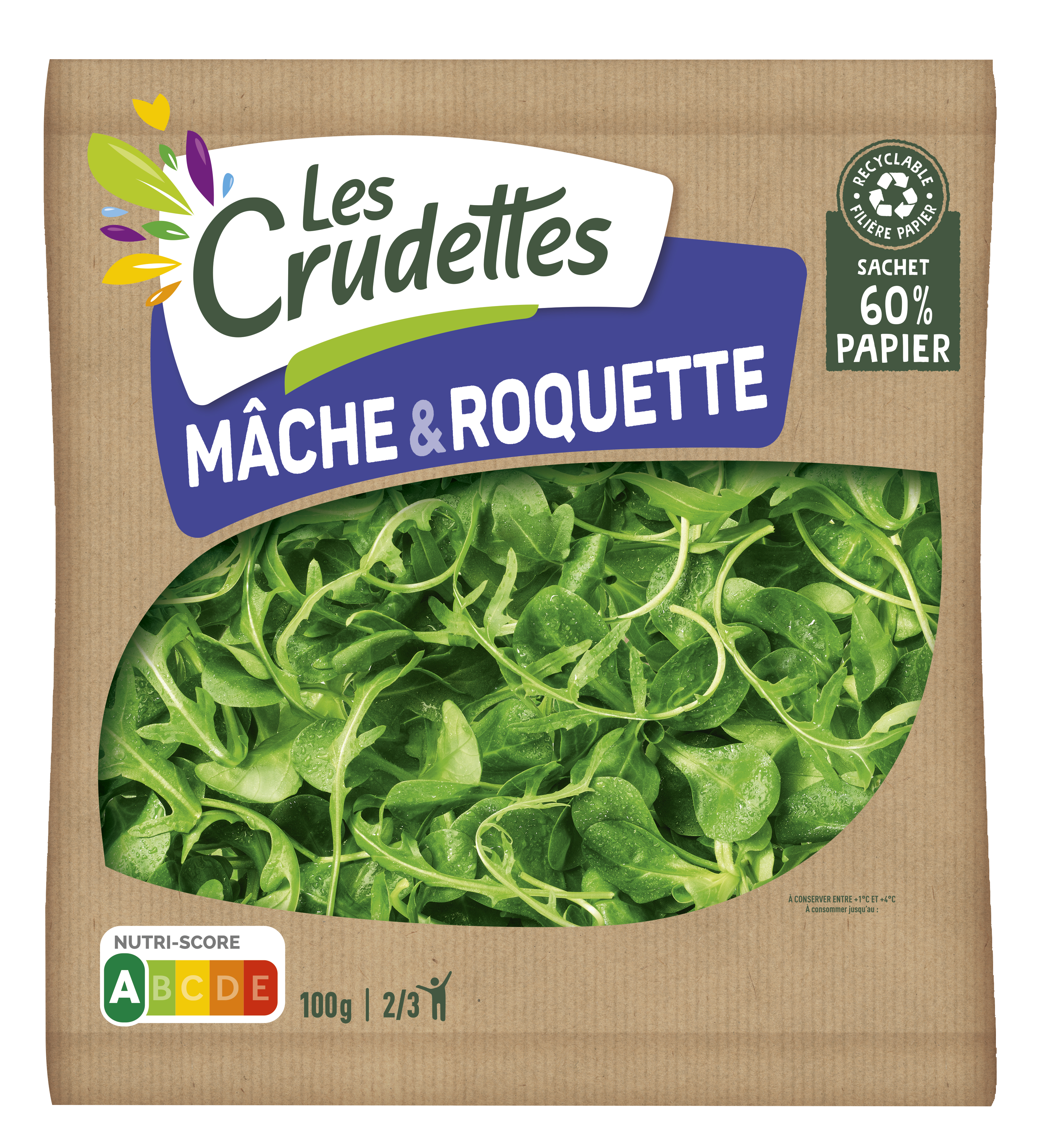 Mâche et Roquette Kraft