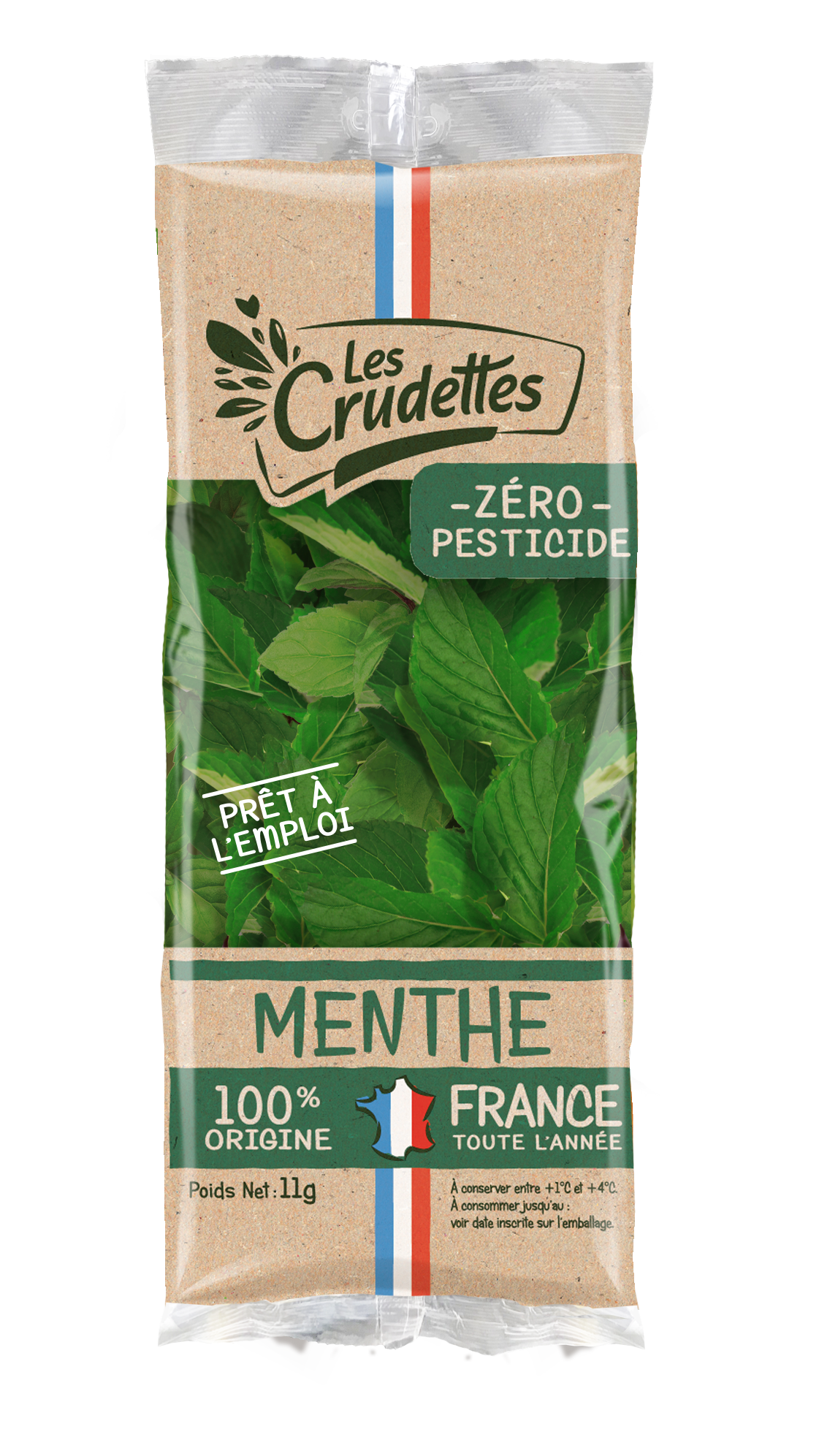 Menthe Verte 100% France et Zéro Pesticide