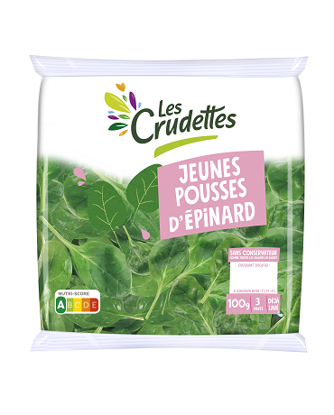 Jeunes pousses d'epinard